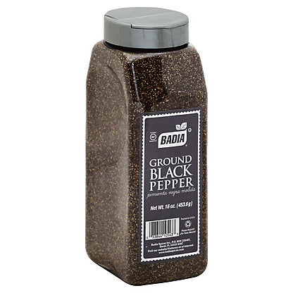 Badia Ground Black Pepper – Premium Quality, Bold Flavor for Cooking & Seasoning