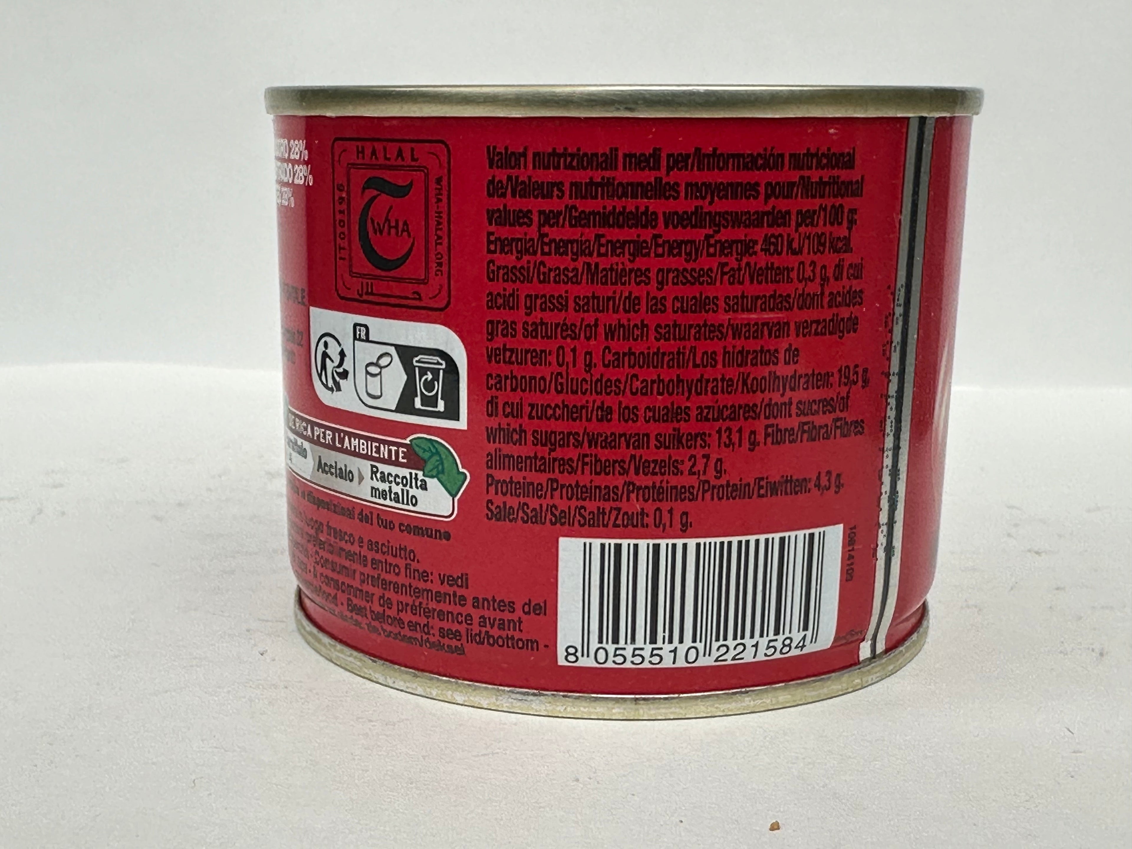 De Rica Tomato Paste – Rich, Premium Italian Roma Tomato Paste for Soups, Sauces & Stews – 210 g Tin