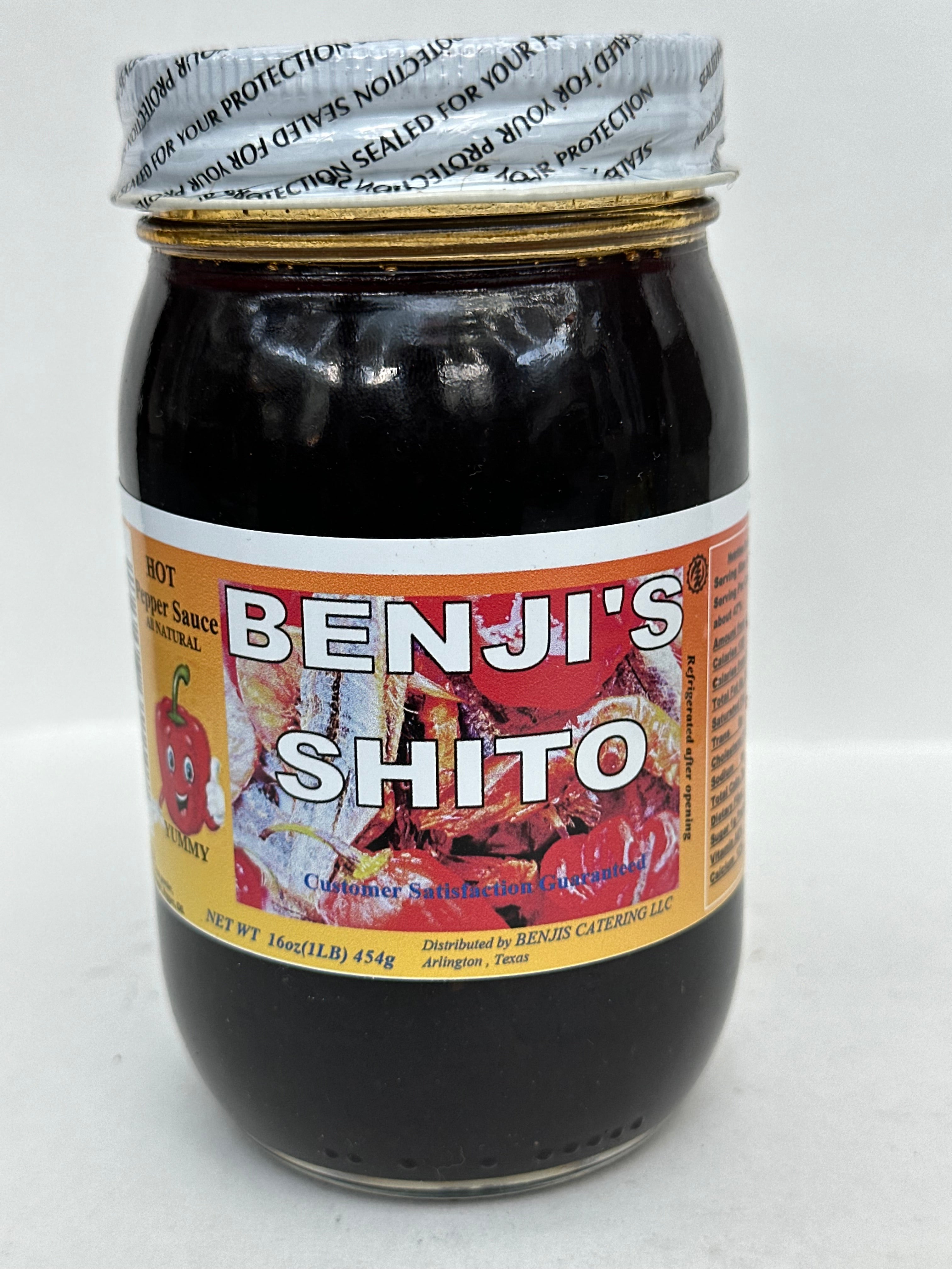 Benji Shito – Bold Ghanaian Hot Sauce & Condiment – 454 g Jar