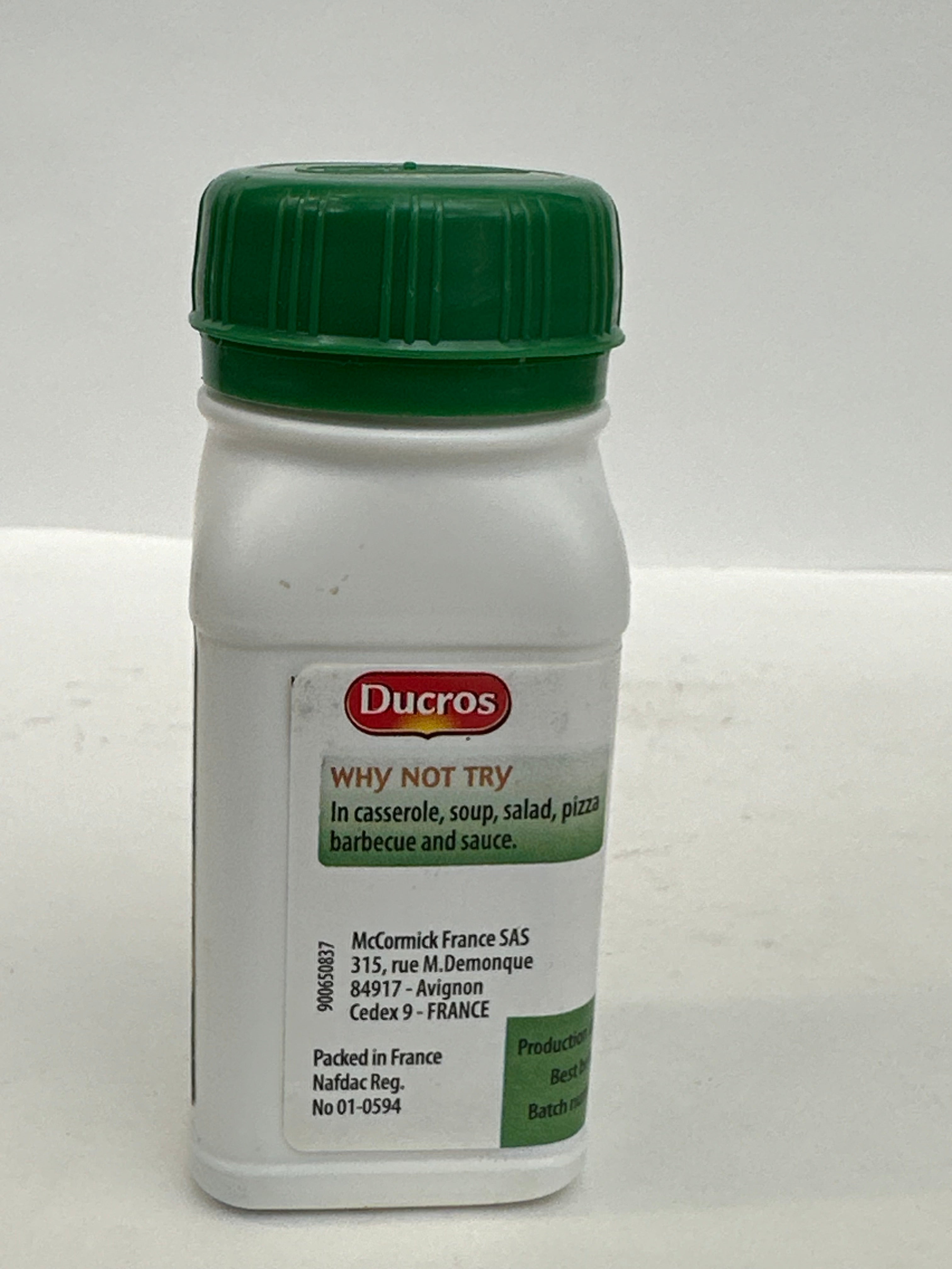 Ducros Thyme - High-Quality Herb for Enhanced Flavor in Cooking