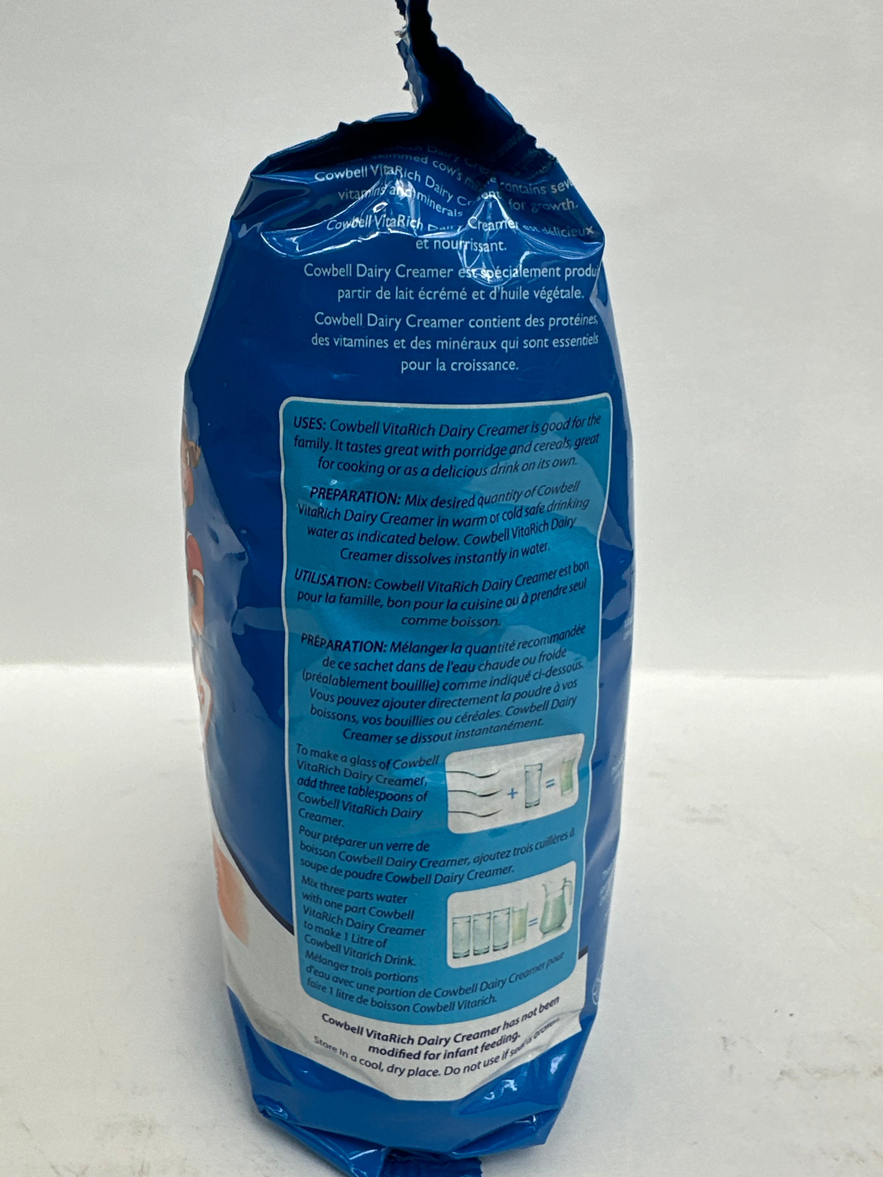 CowBell Milk – Fortified Evaporated Milk Powder – 320g