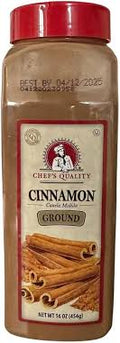 Chef's Quality Cinnamon Powder – Aromatic & Sweet Spice for Baking, Oatmeal, and Beverages