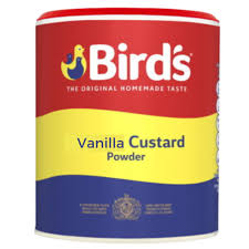 Bird’s Vanilla Flavour Custard Flour – Creamy, Ready-to-Mix Dessert Powder – 300 g Pack